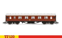 Hornby TT4007 - TT - Personenwagen 57 Corridor, 1. Klasse, LMS, Ep. II